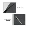 thumbnail image 4 of Little Donkey Andy Men's High-Performance Waterproof Rain Pants Lightweight Breathable Golf Hiking Pants Grey Size M, 4 of 6