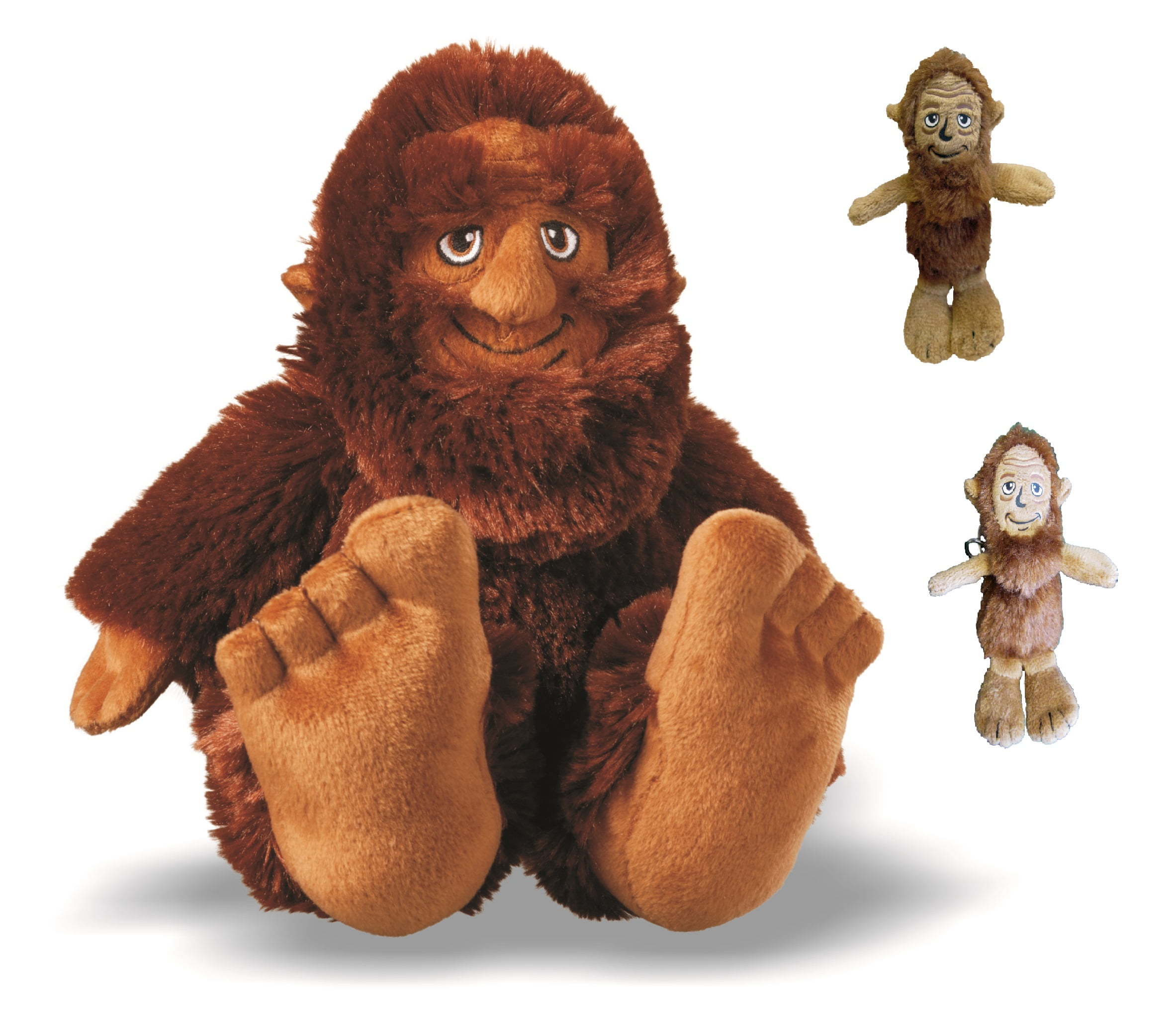 Bigfoot Plush Bundle 10" Bigfoot Plush, 5" Bigfoot and 5