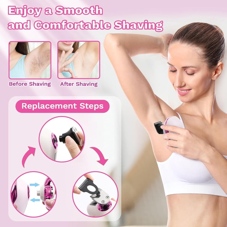 Obacre 7D Electric Razor for Women, 5-in-1 Cordless Shaver photo 4