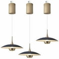 thumbnail image 1 of FSLiving H-Type Track Light with 6W COB LED Retractable Lift Track Spotlight Modern Linear Pendant Lights Adjustable Accent Downlight 4000K for Dining Rooms Kitchen Island, 1 of 8