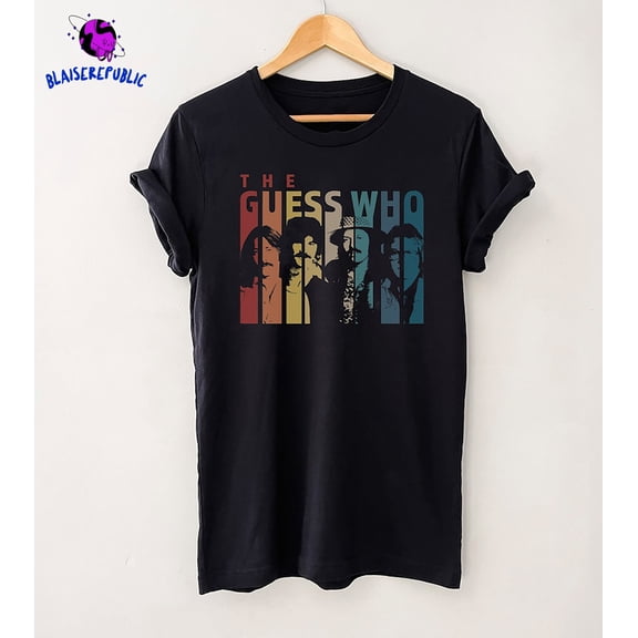 The Guess Who Band Retro Vintage T-Shirt, The Guess Who Shirt, The Guess Who Fan, Gift For Fan, Retro Music Tshirt, 90s Tshirt