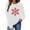 White, variant on Cadancy Holiday Tops for Women Christmas Snowflake Crew Neck Long Sleeve Pullover Sweatshirts Festival Holiday Winter Funny Shirts Casual Loose Xmas Outfits 2025