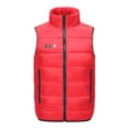 thumbnail image 6 of SELONE Heated Vests for Men Women 1 Control 4 Heating Zones Fleece Jacket Sleeveless Soild Casual Coat Plus Size, 6 of 7