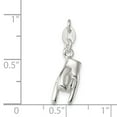 thumbnail image 3 of Sterling Silver Good Luck Charm, 3 of 3