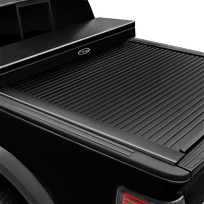 66 In American Work Tool Box Full Size Tonneau Cover For 2004 2017 Ford F150 Crew Cab 44 Black Walmart Com Walmart Com