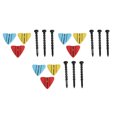 thumbnail image 2 of Juego De 3 Tees De Golf, Altura Ajustable, Marcador De Posición De Pelota De Golf, Color Mezclado, Clavijas De Plástico Para Tee De Golf, Accesorios De Entrenamiento De Golf Para Adiestramiento Al Air, 2 of 5