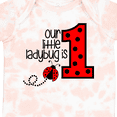 thumbnail image 4 of Inktastic Our Little Ladybug is 1 Boys or Girls Baby Bodysuit, 4 of 5