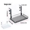 thumbnail image 2 of fastboy Under Desk Cable Management Tray Cable Organizer For Office And Home Sturdy Under Desk Wire A, 2 of 6