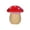 Red, variant on Mushroom Shaped Humidifier with Colorful Night Light, USB Powered Aroma Diffuser for Bedroom Desk, Small Humidifier for Home Office