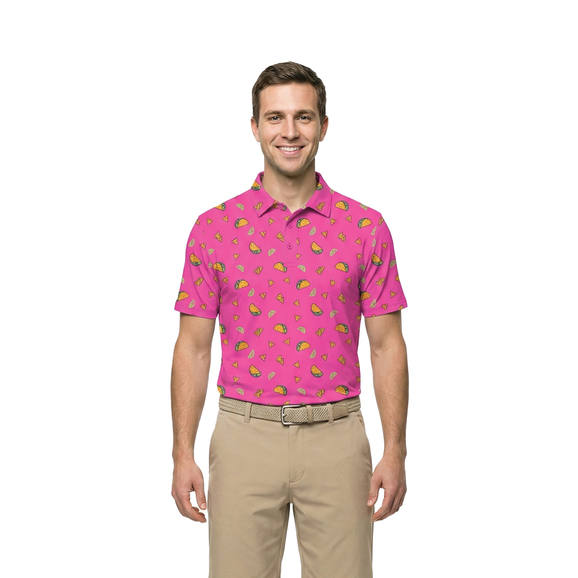Birdie Bound Men' s & Big and Tall Golf Polo Shirts, Sizes XS-4XLT