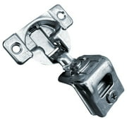 Grass 2-Pack 04498-15 TEC 864 Hinge, Wrap Mount 108 Degree, 1-3/8 Overlay, Screw-on Self Close, Compact Style Face Frame Hinge, Nickel Plated