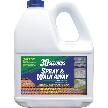 30 seconds Spray & Walk Away Moss & Algae Killer (Best Roof Moss Killer)