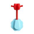 thumbnail image 1 of Bewildely Soporte de cabezal de ducha de 360 ​​° soporte de cabezal de ducha autoadhesivo ajustable montaje en pared SPA baño Universal ABS 1 pieza Juegos de accesorios de baño azul rojo Bewildely HA004240-04, 1 of 1