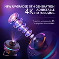 thumbnail image 5 of Star Projector, Galaxy Projector wtih Timer,4K 13 HD Film Discsfor Bedroom, Night Light Projector for Kids & Adults Bedroom Christmas Decor, 5 of 8