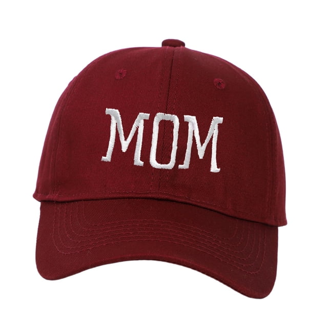 Gorra de béisbol ligera de verano a la moda para correr, ciclismo, senderismo y playa. MAMÁ Color Rojo
