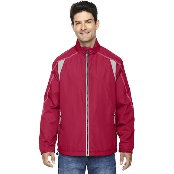 88155 North End Endurance Lightweight Colorblock Jacket Oylmpic Red 3XL