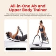 thumbnail image 3 of Sunny Health & Fitness Portable Ab Crunch Assisted Trainer - SF-A023047, 3 of 9
