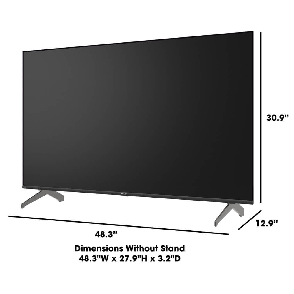 Sharp 4TC55HP7050U 55 inch Class Aquos QLED 4K Ultra HD Xumo Smart TV