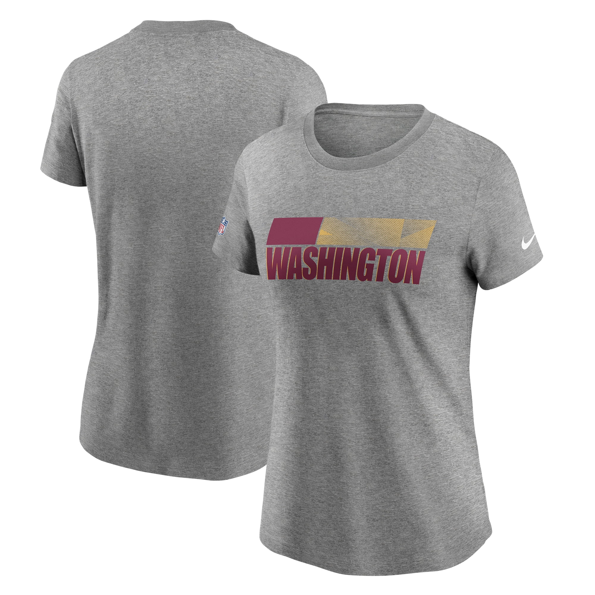 Washington Football Team Nike Women's Playbook Sideline T-Shirt - Heather Charcoal - Walmart.com