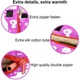 thumbnail image 5 of KidzAdventure 32F - 59F Mummy Youth Sleeping Bag - Pink Best Friends Theme, Large, 5 of 7