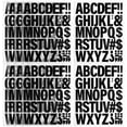 thumbnail image 1 of 10 hojas de parches para planchar con letras para ropa, pegatinas de letras del alfabeto con transferencia térmica para camisetas de tela, manualidades Diy, 1 of 4