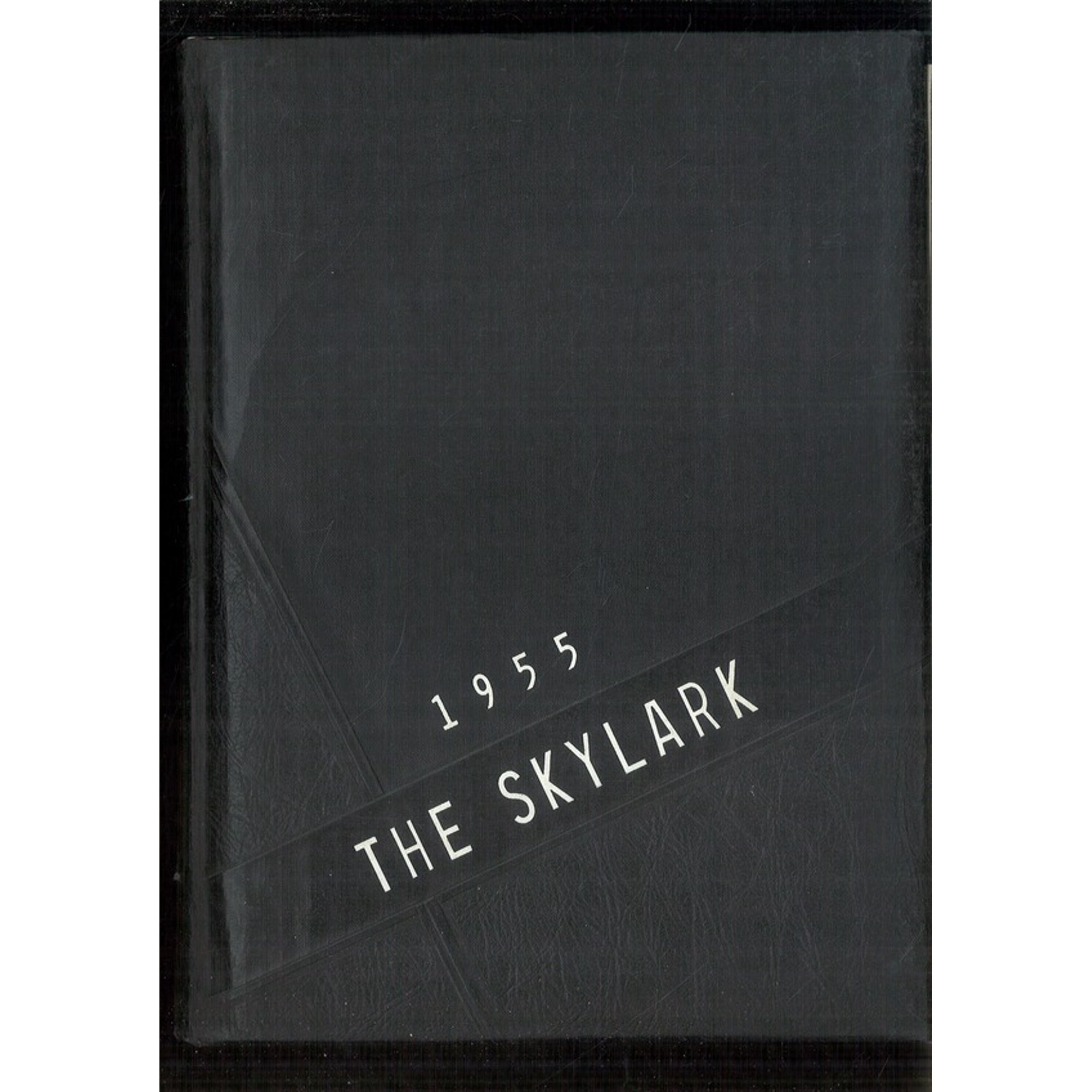 (Custom Reprint) Yearbook: 1955 Valley Springs High School - Skylark Yearbook (Asheville, NC)