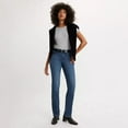 thumbnail image 4 of Women's Levi's® 314™ Shaping Straight Jeans Color: Lapis Loft Size: 27(US 4)S, 4 of 4
