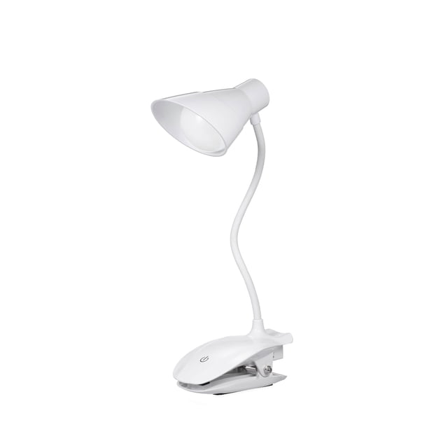 Clip LED en luz de lectura Luz de libro Lámpara de lectura de 3 niveles de brillo con control táctil Irfora Lámpara