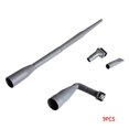thumbnail image 2 of Homeholiday 9PCS/Set Universal Vacuum Cleaner Attachment Accessories Cleaning Kit Nozzles Head Brushes Tubes Connectors, 2 of 8