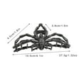 Barrettes,Halloween Black Large Hair Clip Gothic Hair Clips For Women