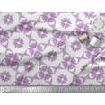 thumbnail image 3 of Soimoi Rayon Fabric Leaves & Floral Geometric Print Fabric by Yard 56 Inch Wide, 3 of 3