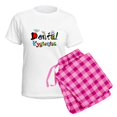 thumbnail image 5 of CafePress - Dental Hygienist 2 Pajamas - Women's Short Sleeve Print T-Shirt and Pants Light Cotton Pajama Set, 5 of 7