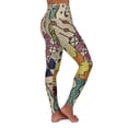 thumbnail image 4 of Zentangle High Waisted Yoga Leggings, 4 of 4