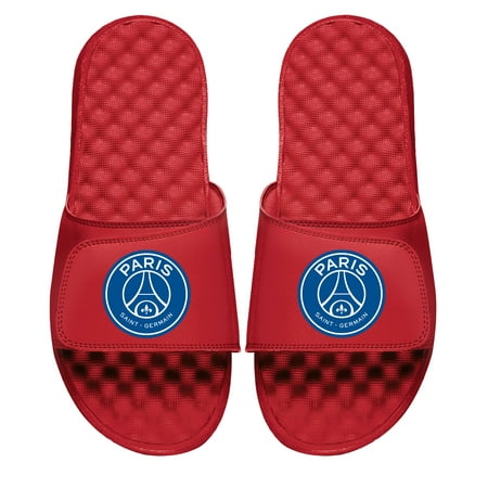 

Men s ISlide Red Paris Saint-Germain Logo Slide Sandals