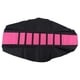 thumbnail image 4 of Funda de asiento suave con agarre cómodo para motocicleta a rayas Rosado, 4 of 9