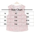 thumbnail image 3 of Women's Plus Size Puffer Vest Casual Floral Print Button Front Sleeveless Jackets Fall Winter Warm Outerwear Red 4XL, 3 of 3