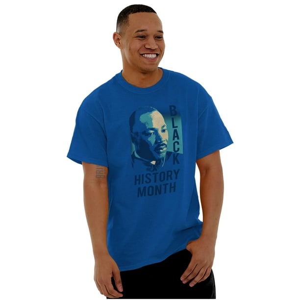 Brisco Brands Black History Month Short Sleeve T Shirt Tees Tshirts Martin Luther King Jr Mlk Walmart Com Walmart Com