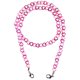 thumbnail image 1 of Collar De Cuentas, Collar De Cuentas De Corazón Acrílico, Cordones Para Cubrir La Cara, Cadena De Gafas, Bisutería, Collares De Hilo Para Mujeres Y Niñas seitruly AP007679-02, 1 of 6