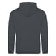 thumbnail image 2 of Awdis - Sudadera con capucha para adultos Unisex - Modelo college - Deporte/Gimnasio/Running (Gris Tormenta), 2 of 2