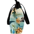 thumbnail image 4 of Dolphin Canvas Leather Mix Tote Bag - Twill Sponge Jeanette Hand-held Shoulder Bag 30x10.5x39cm/11.8x4.1x15.4in, 4 of 5