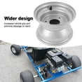 thumbnail image 3 of Go Kart Wheel Rim, 3 Holes 7 Inch ATV Wheel Rim Aluminum Alloy Rustproof Wear Proof  for Go Kart Quad Dirt Bike, 3 of 7