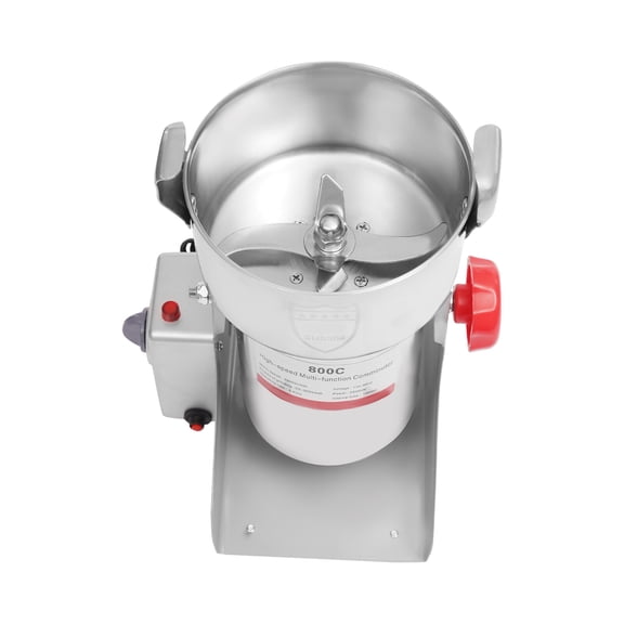 800g Stainless Steel Electric Grain Mill Grinder, 3500W 30000RPM Commercial Grinders, Dry Grain Mill Grinder