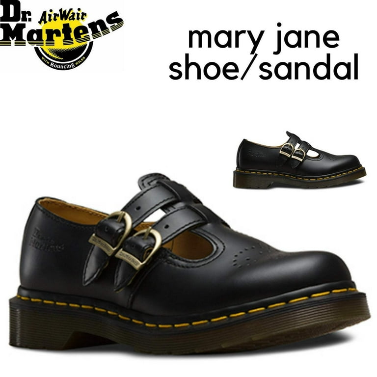 靴 Dr. Martens CORE 8065 MARY JANE SHOE 8065 Smooth Leather Mary Jane Shoes in Black | Dr. Martens