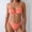 A_Orange, variant on Women's High Cut Bikini Sets String Swimsuit Two Piece Bathing Suit Brazilian Cheeky Cut Out Cute Swimwear Hot Pink M