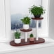 thumbnail image 1 of Multi-Tier Wooden Plant Stand, Stylish Flower Pot Display Shelf for Indoor/Outdoor Decor, 1 of 7