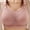 Pink PKL, variant on Bra Women Women‘s Underwear No Underwire Bras Solid Color Thin Brassiere Loose Everyday Wear Pink XL