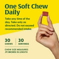 thumbnail image 6 of MegaFood Women's One Daily Multivitamin Chews - with B Vitamins & D3 - 30 Servings, 6 of 8