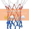 thumbnail image 3 of 2 Pack Multi-Color Basketball Nets, Basketball Nets, Replacement Basketball Nets, 12-Loop Basketball Nets for Indoor or Outdoor Basketball Hoops., 3 of 5