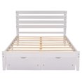 thumbnail image 6 of Bellemave White Full Size Platform Bed with 2 Drawers for Bedroom Living Room, Wood Storage Platform Bed Full Size for Kids Child Teen Adult, 6 of 9