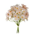 thumbnail image 2 of Artificial Chrysanthemum Flowers for Weddings – 27cm Real-Like Silk Mums Bouquet, UV-Resistant Outdoor/Indoor Décor, Hypoallergenic Centerpieces (Bendable Stems, All-Season), 2 of 6